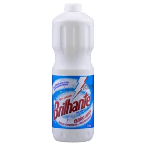 Kit c/ 06 und - Água Sanitária Brilhante Cloro Ativo 1L