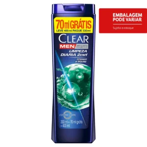 Kit c/ 08 und - Oferta Clear Shampoo Anticaspa Limpeza Diária 2 em 1 400ml