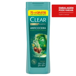 Kit c/ 04 und - Oferta Shampoo Clear Anticoceira Leve Mais E Pague Menos 400Ml