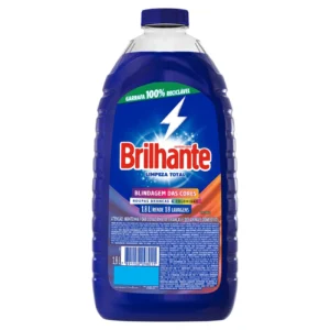 Kit c/ 06 und - Lava-Roupas Líquido Roupas Brancas e Coloridas Brilhante Limpeza Total Frasco 1,8l