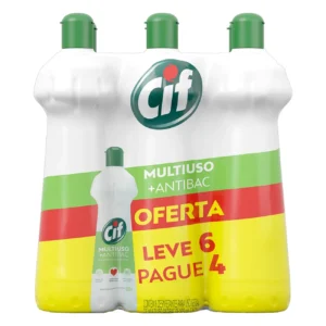 Pack Limpador Multiuso +Antibac Cif Leve 6 Pague 4 Cada 500mL