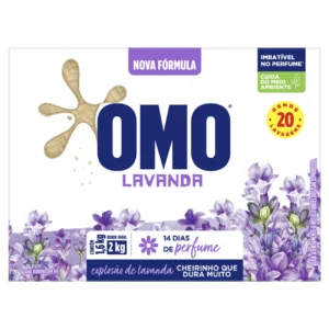 Kit c/04 und - Lava-Roupas Omo Lavanda 1,6kg