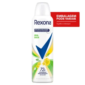 Kit c/04 und - Desodorante Aerosol Rexona Erva Doce 150Ml