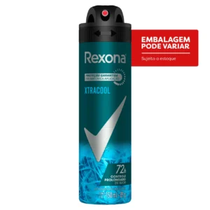 Kit c/04 und - Desodorante Aerosol Rexona Masculino Xtracool 150Ml