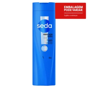Kit c/04 und - Shampoo Seda Hidratação Diária Frasco 325ml