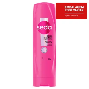 Kit c/04 und - Condicionador Seda Brilho Ceramidas Frasco 325ml